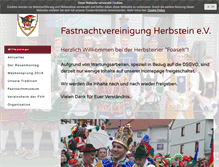 Tablet Screenshot of fv-herbstein.de
